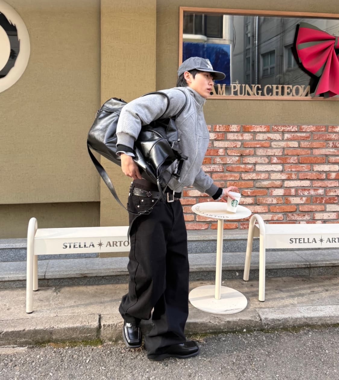 노스 USA 커브드 코튼 팬츠 상품이미지1