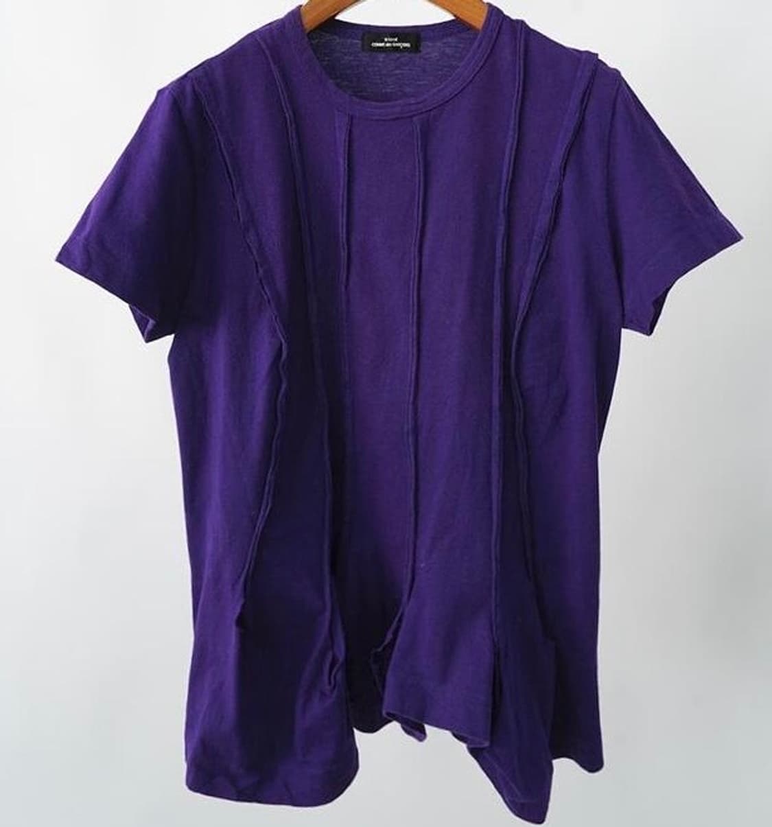 COMME DES GARCONS 퍼플 티셔츠 상품이미지1