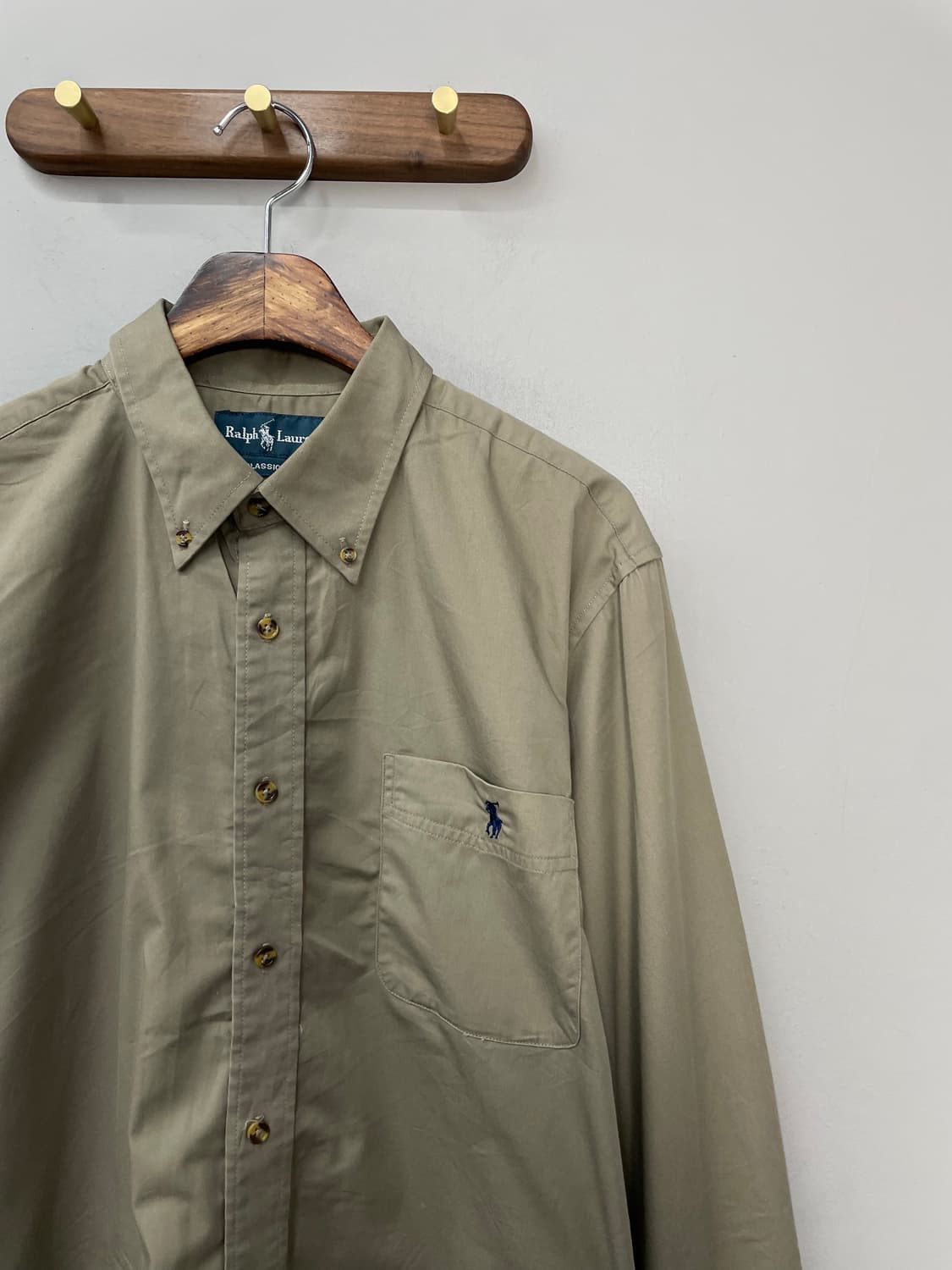 폴로 랄프로렌 솔리드 셔츠 H1032 상품이미지3