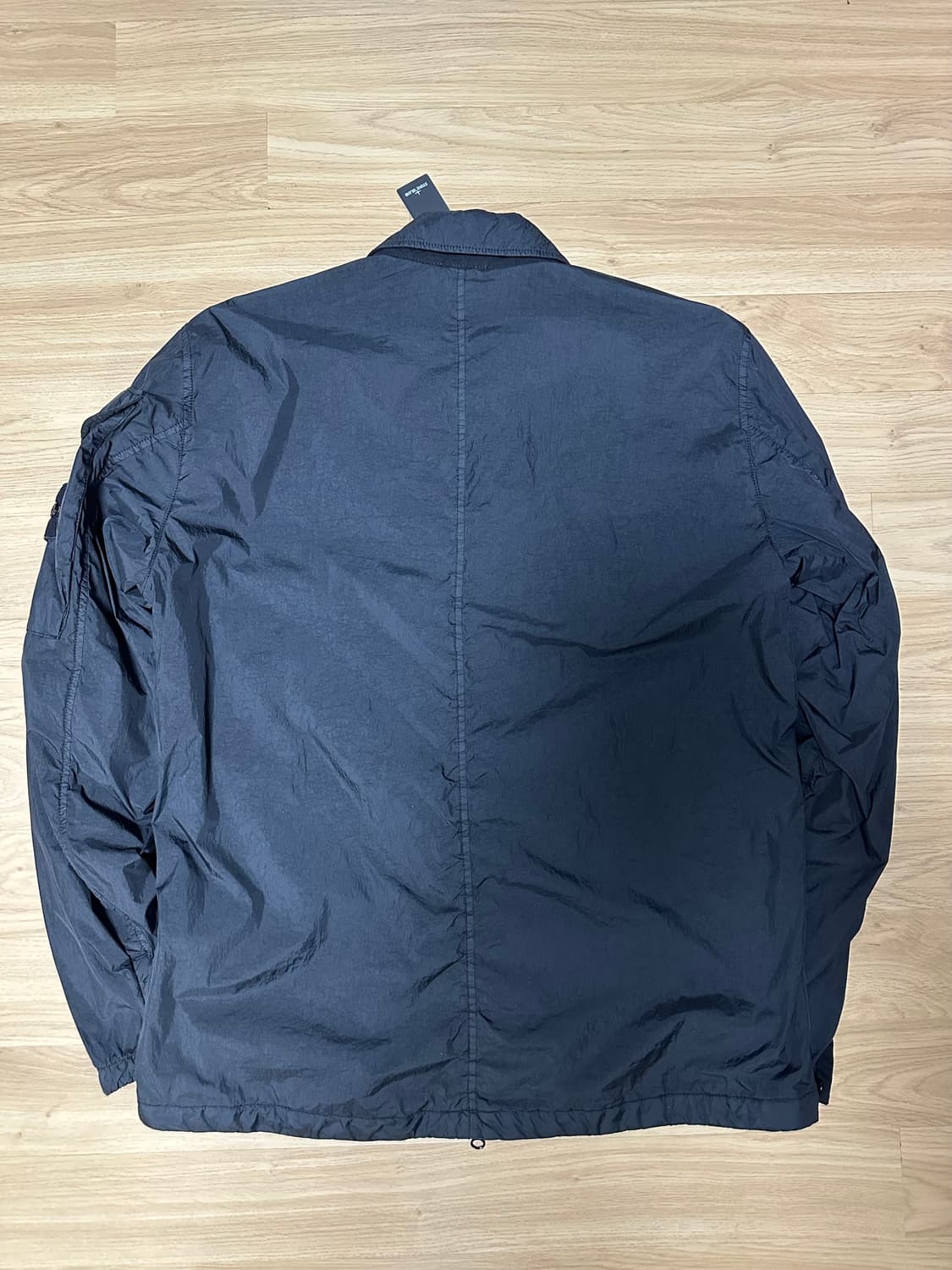 [급처판매] 스톤아일랜드 크링클랩스 오버셔츠 블랙 L  상품이미지3