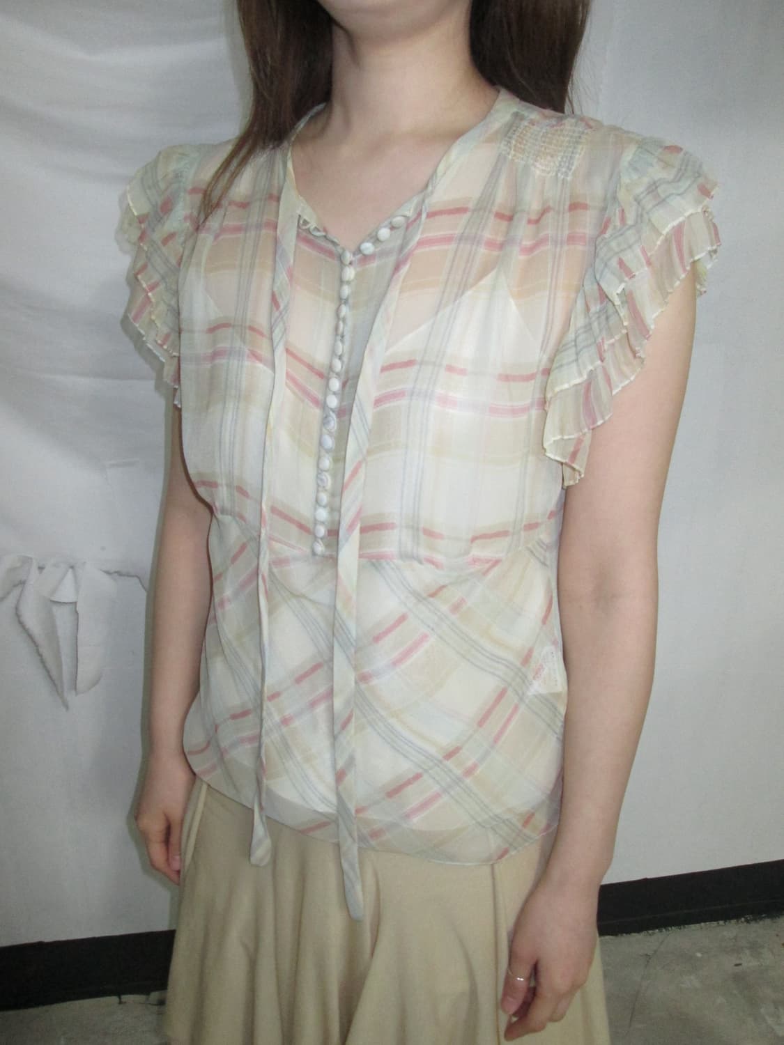 Polo Cotton Candy Blouse 상품이미지5