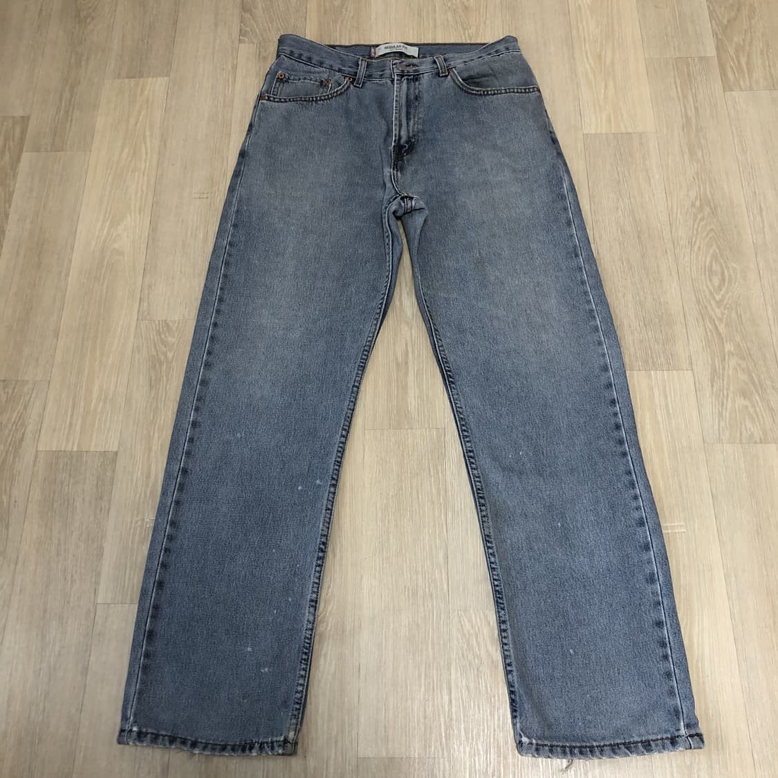 (31) 00's 리바이스 Levi's 505 레귤러핏 연청 워시드 데님 상품이미지1