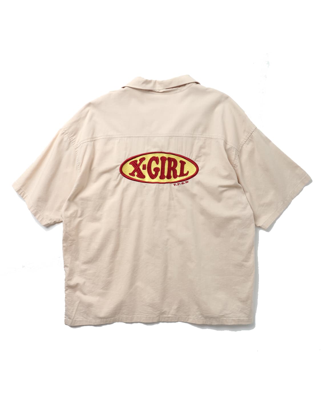 X-girl Chubby Oval Open Collar Shirt 상품이미지2