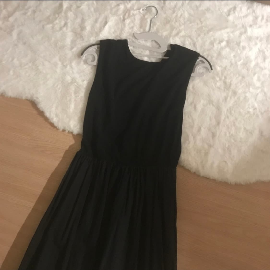 빈티지 레이어드 맨투맨 + 롱 치마 상품이미지3