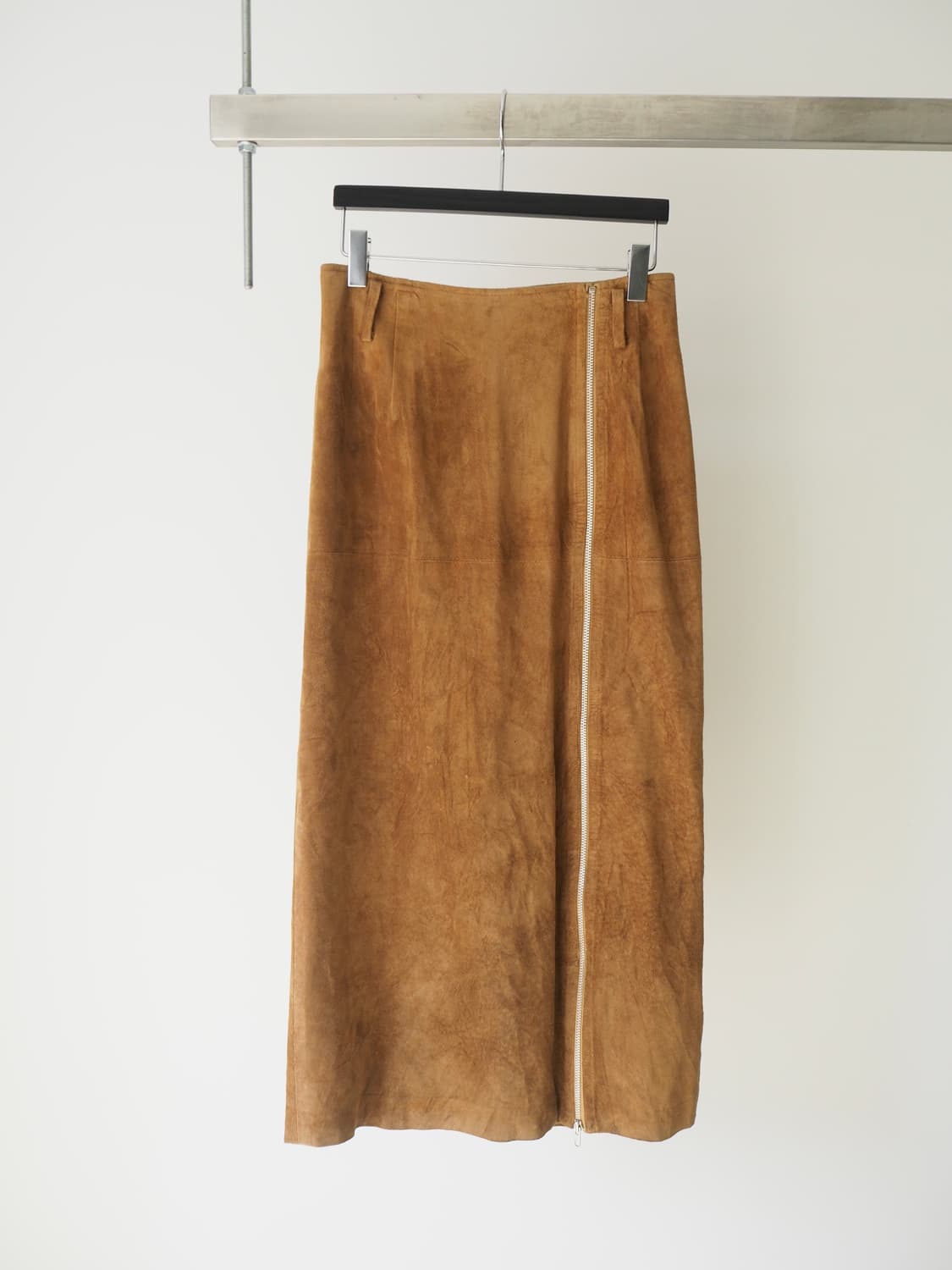 vintage suede skirt  상품이미지1