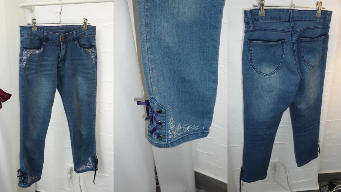 ribbon edge denim 상품이미지4