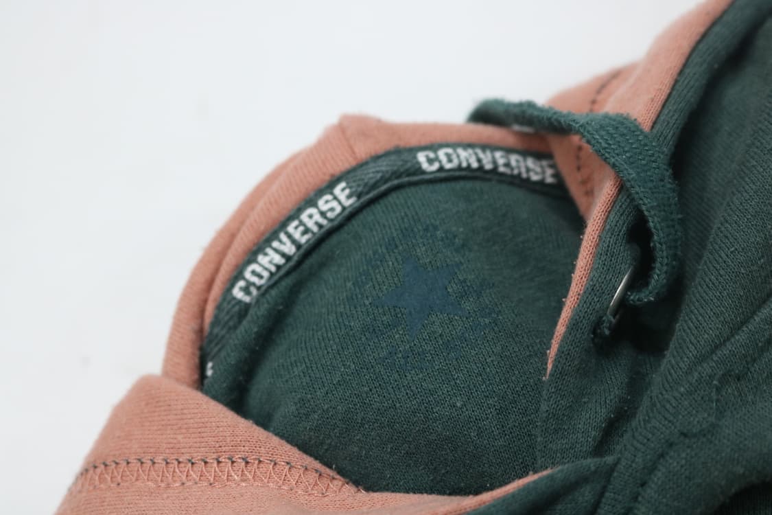 Converse 컨버스 올스타 빅로고 다크그린 기모 후드티 (LL) 상품이미지6