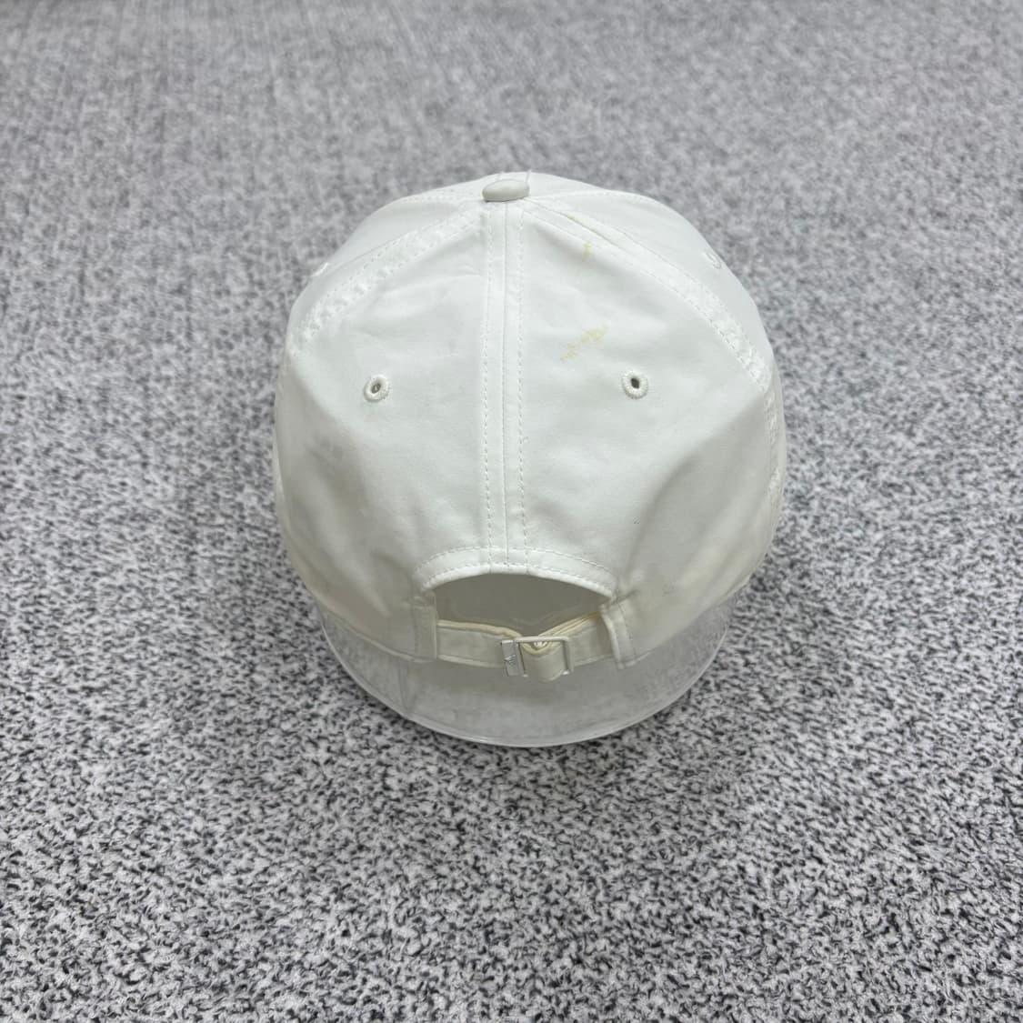 57-60 아디다스 화이트 볼캡 모자 0303J 상품이미지3