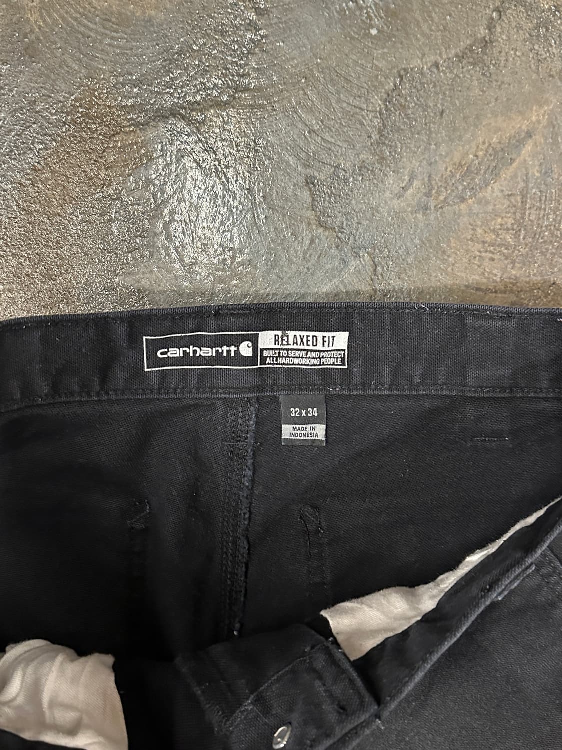 칼하트 더블니 워크팬츠 32x34 상품이미지5