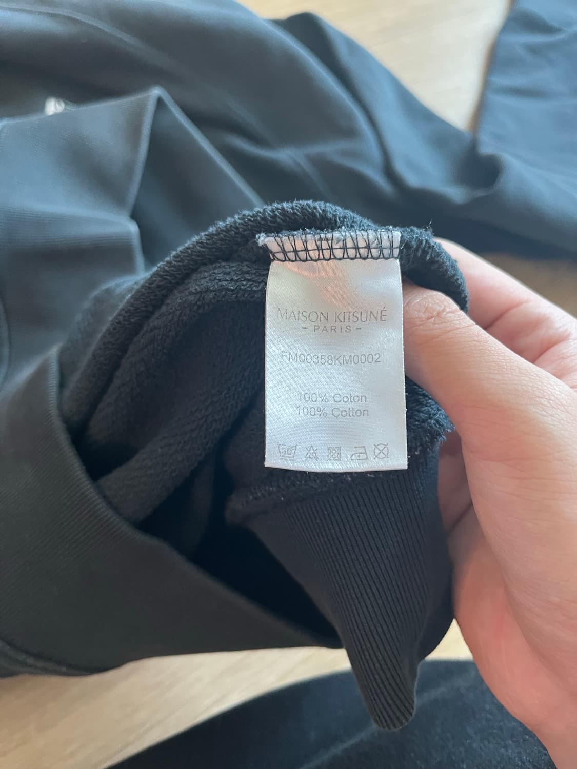 메종키츠네 더블폭스 맨투맨 M 상품이미지5