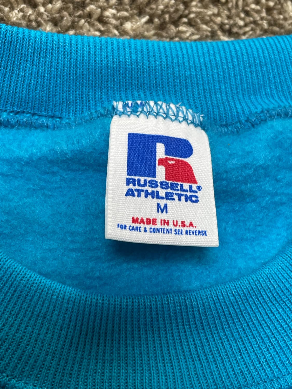 (데드스탁) 80s russell athletic sweat 러셀스웻 상품이미지3