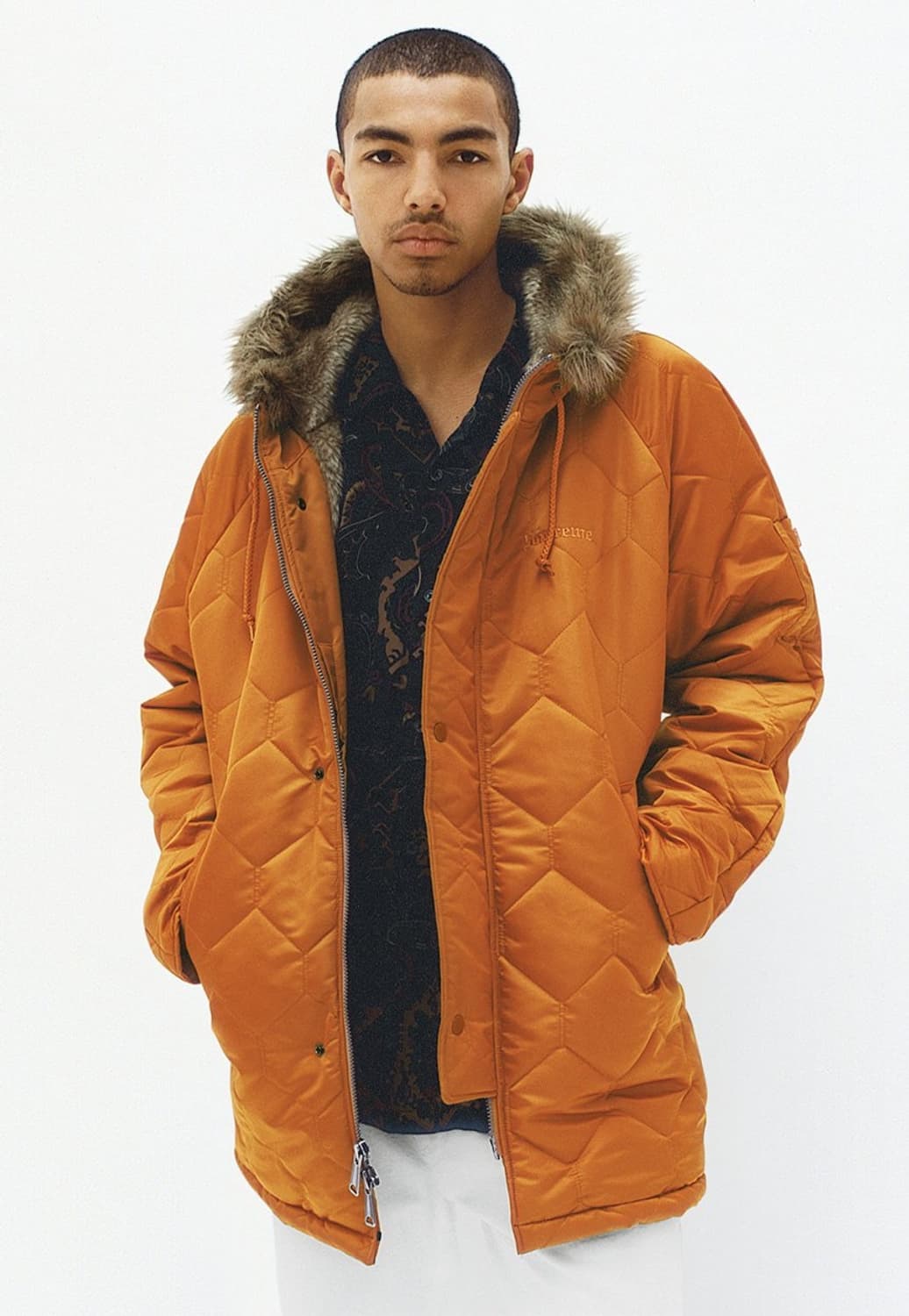 Supreme satin parka 슈프림패딩 상품이미지3