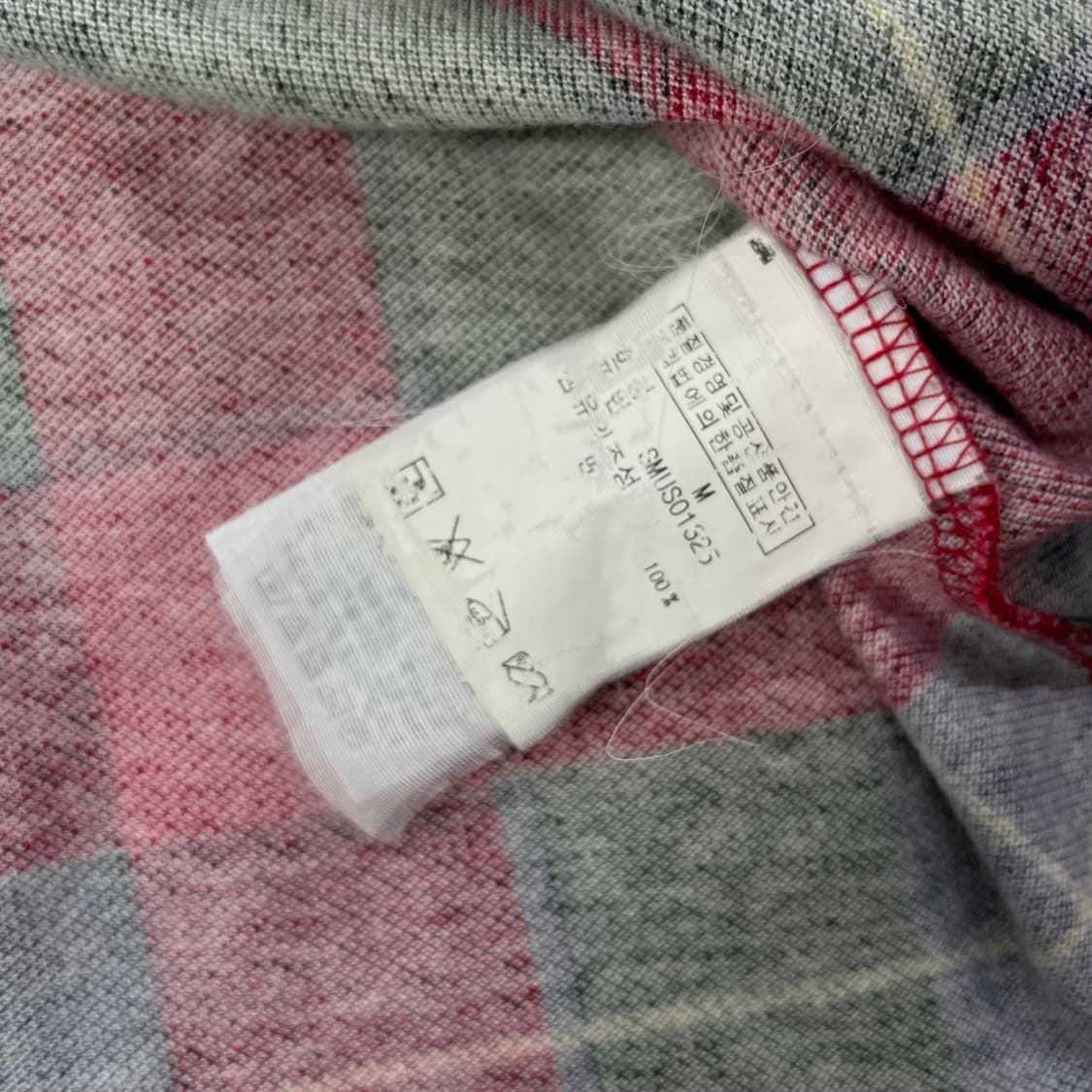 폴로 랄프로렌 빅 포니 타탄 체크 카라 티셔츠 상품이미지4
