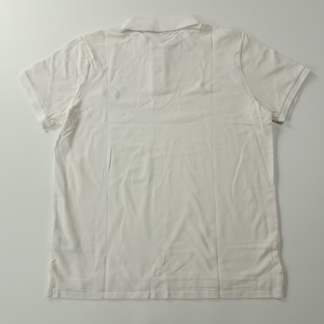 CK178 XL 폴로 00s 그린포니 화이트 반팔 메쉬 카라 티셔츠 상품이미지6