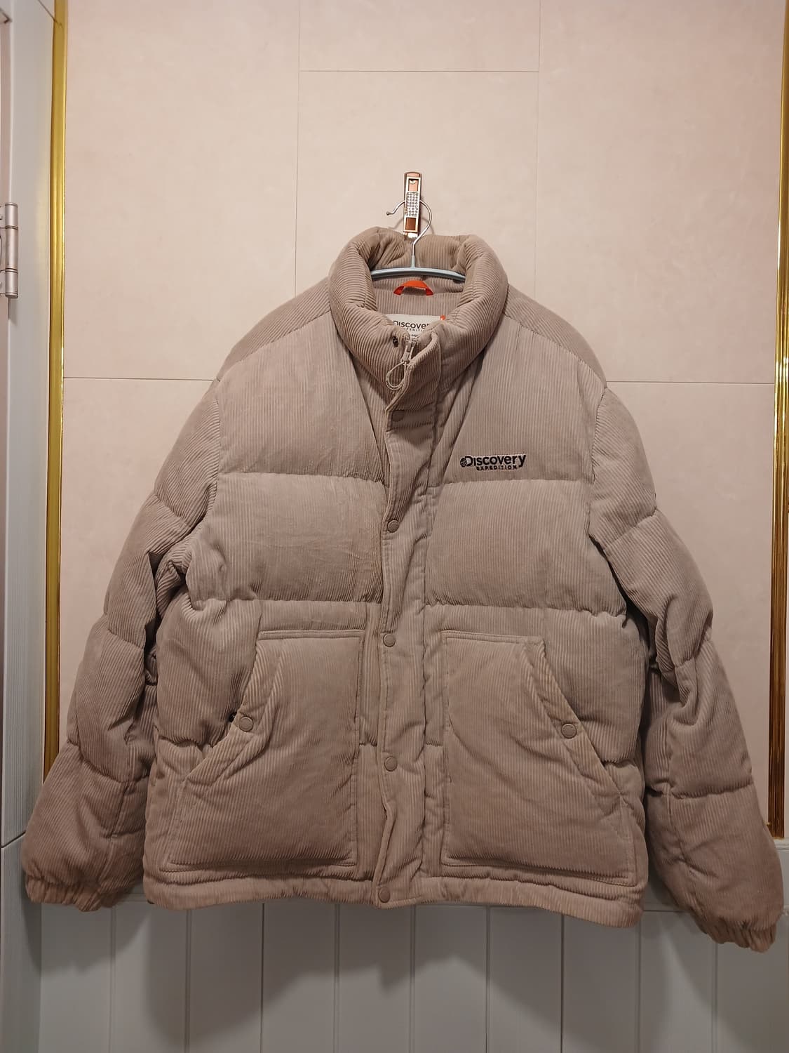 디스커버리 정품 남성 코듀로이 점퍼 105 사이즈 상품이미지1