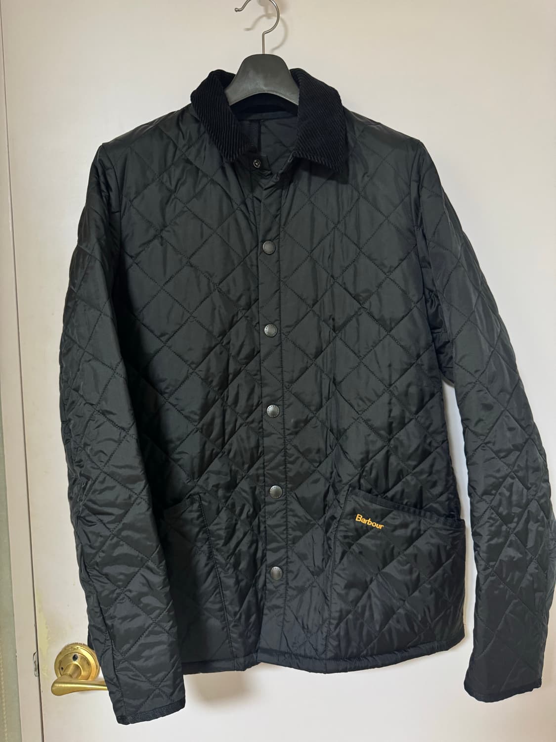 바버 리데스데일 퀼팅자켓 블랙 L 상품이미지1