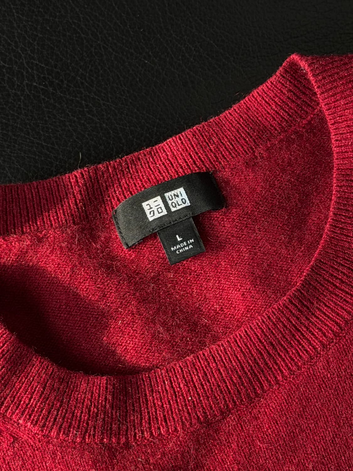 [L] 유니클로 캐시미어 크루넥 상품이미지2