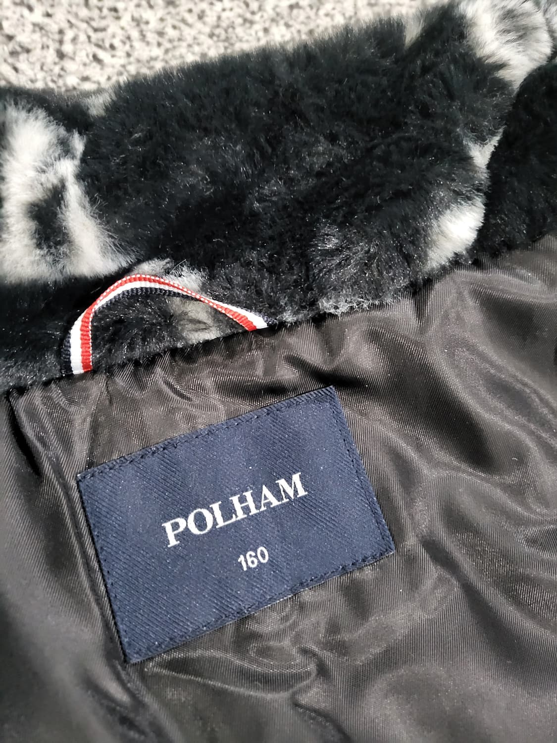 폴햄(POLHAM) 퍼 자켓 (신장 160cm 기준) 상품이미지5