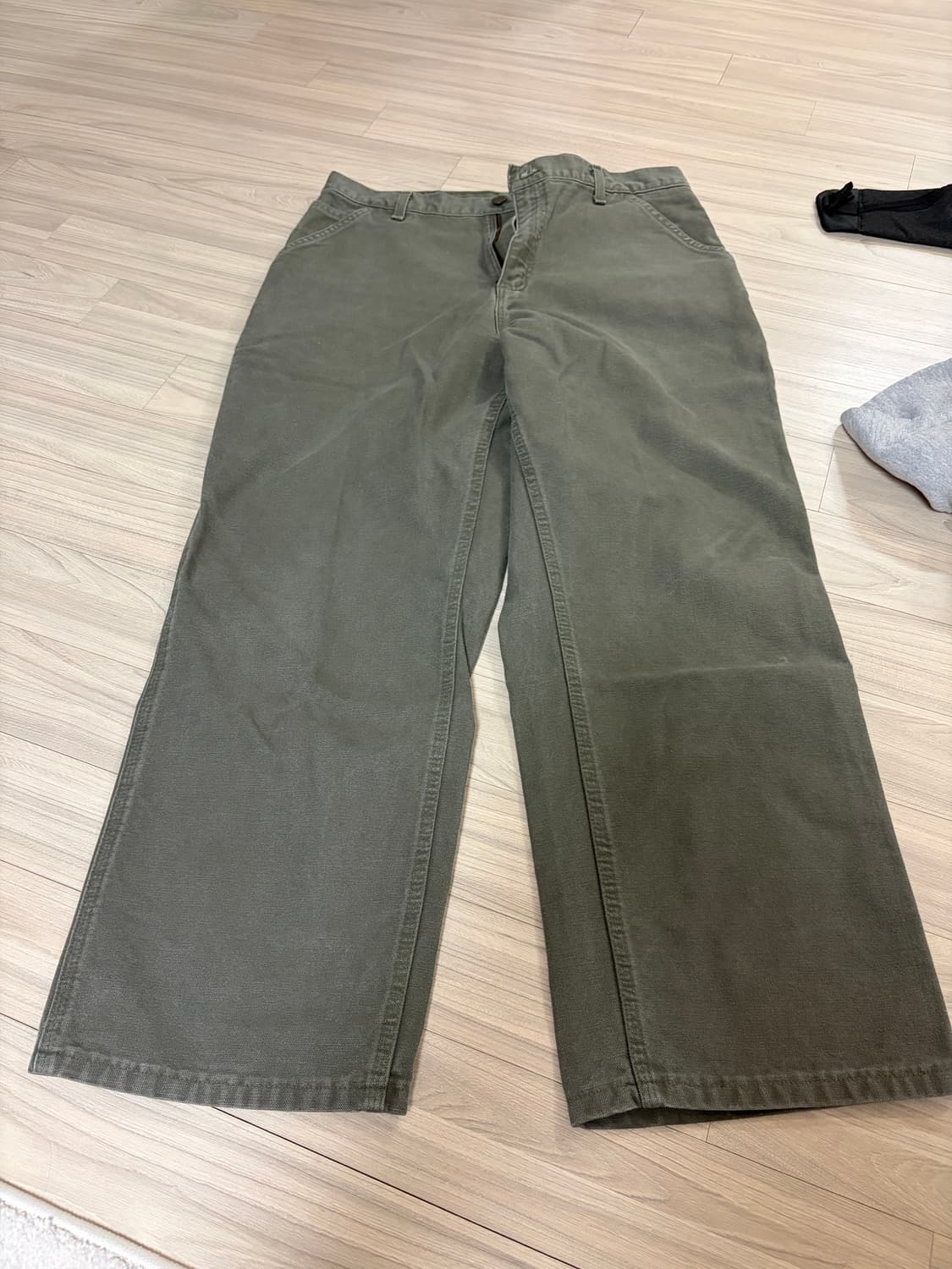 vintage 칼하트 빈티지 싱글니 워크팬츠 카펜터 모스 carhartt 상품이미지1