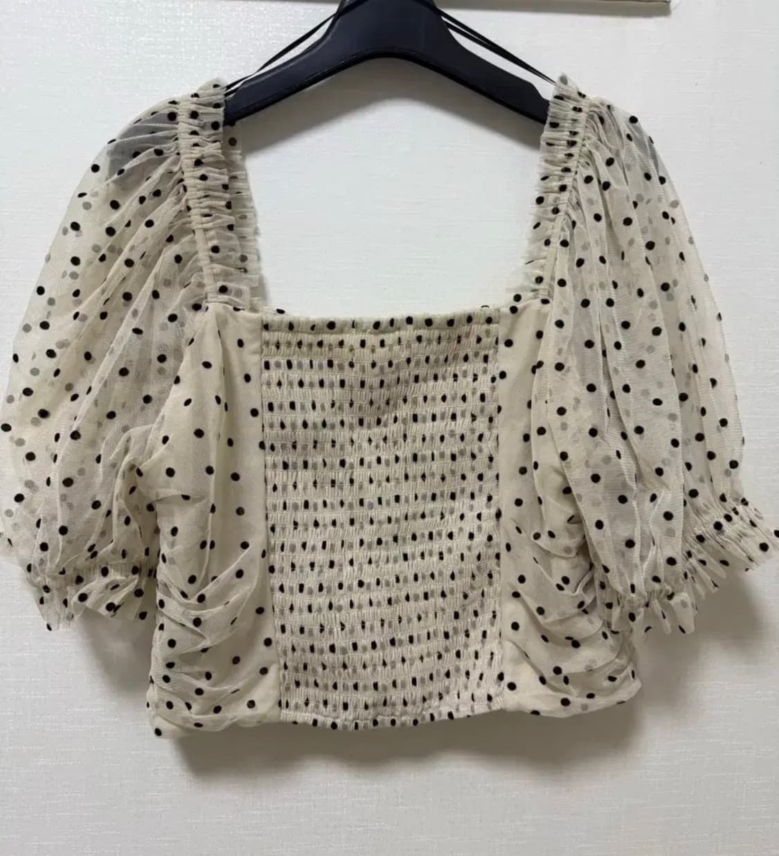 H&M 도트 스모킹 블라우스 (EUR 42) 상품이미지5