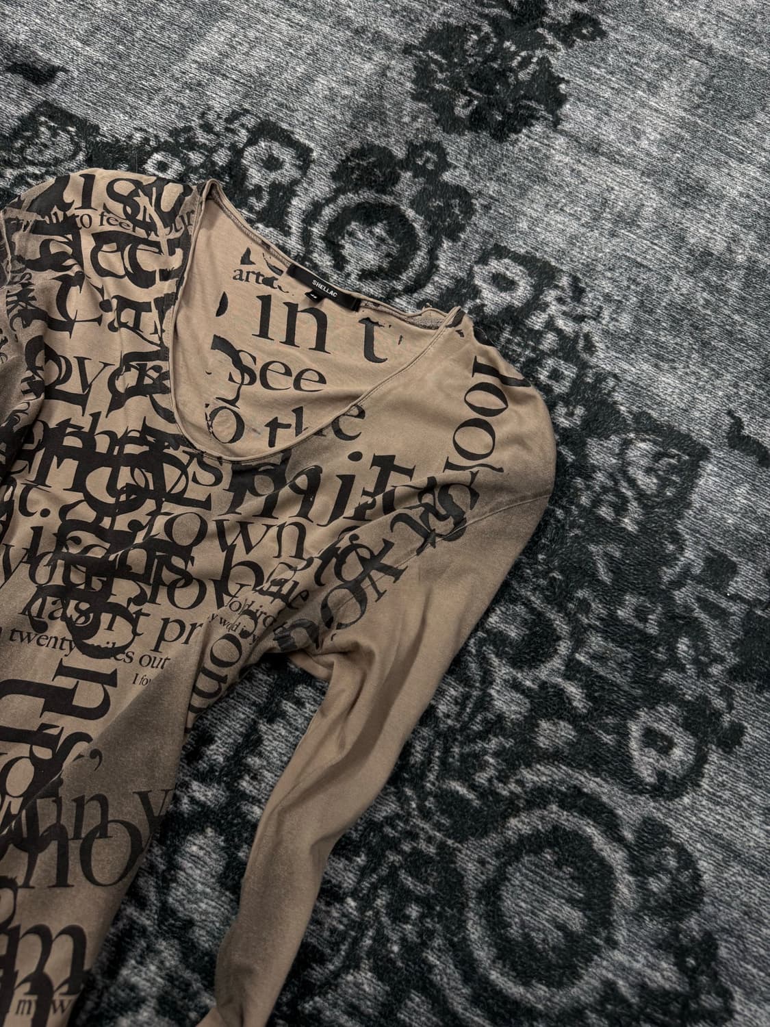 Shellac vkei lettering cut sew 상품이미지3