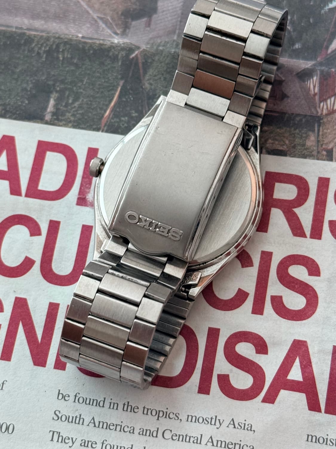 Seiko 세이코 Chronos Quartz Day-Date 상품이미지4