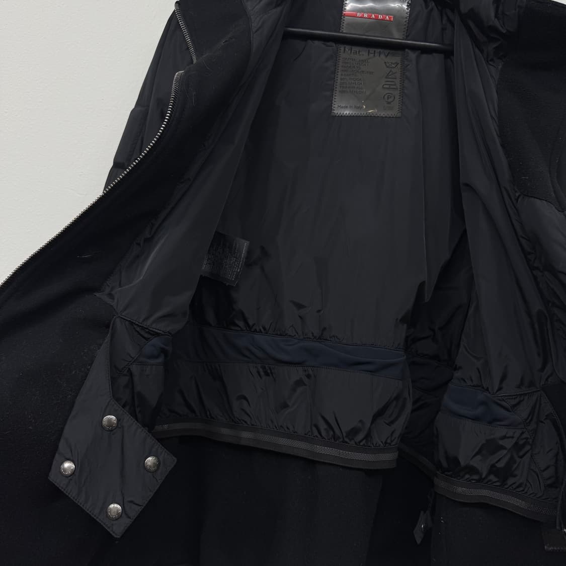 00s 프라다 스포츠 나일론 패디드 자켓 상품이미지6