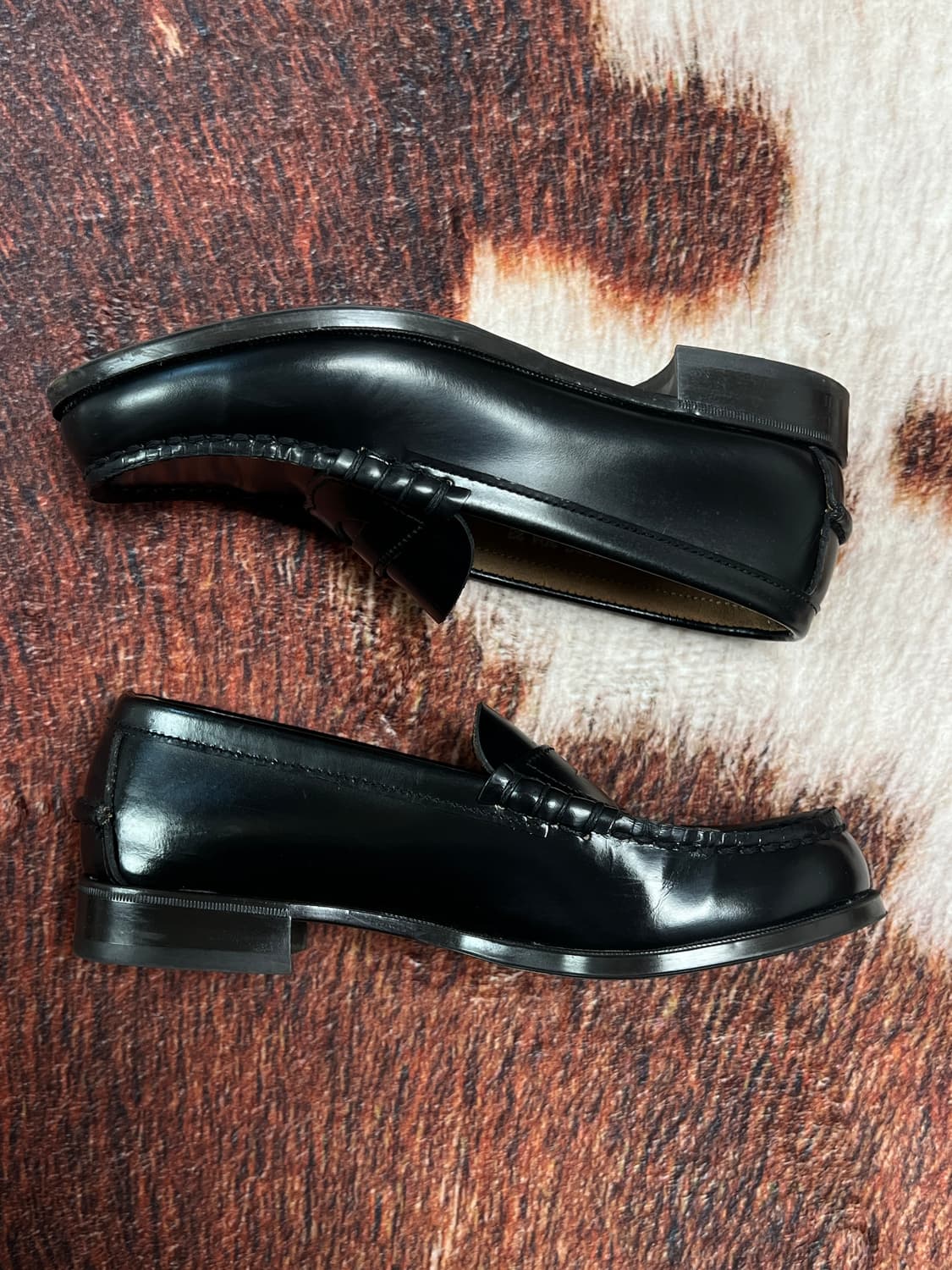 [230] 하루타 304 소가죽 페니로퍼 블랙 상품이미지4