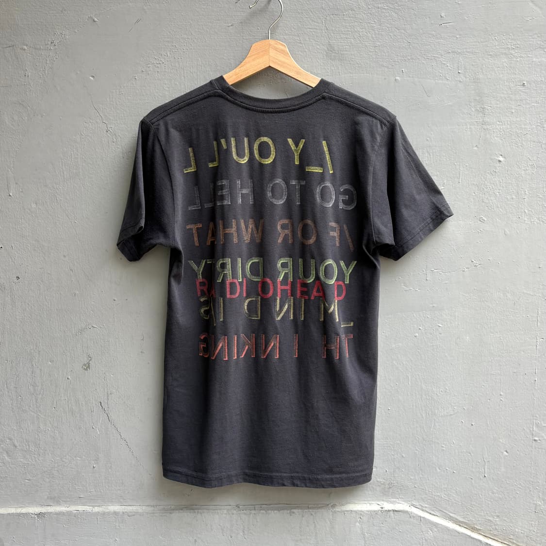 Radiohead 00's In Rainbows 라디오헤드 티 상품이미지3