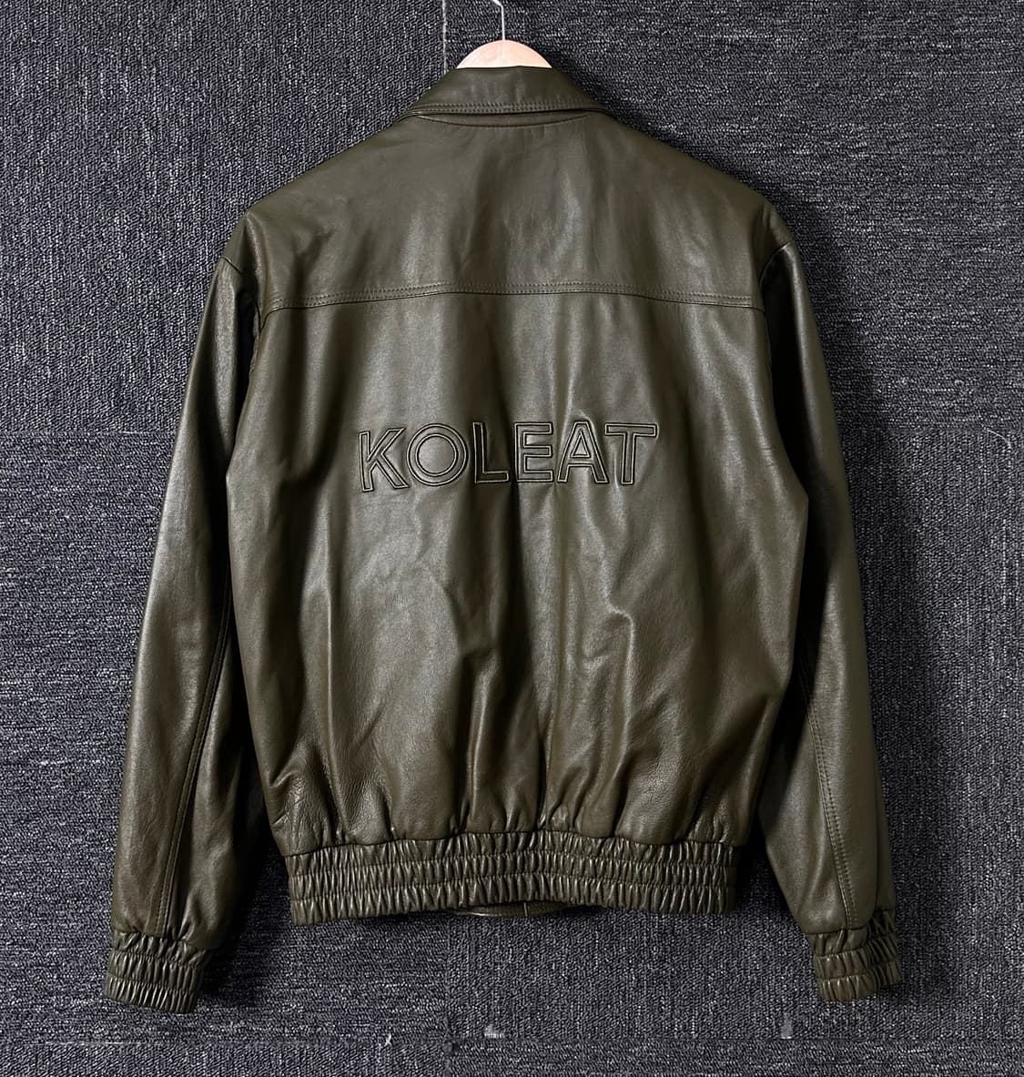 KOLEAT 카키 양가죽 자켓 남녀공용 상품이미지2