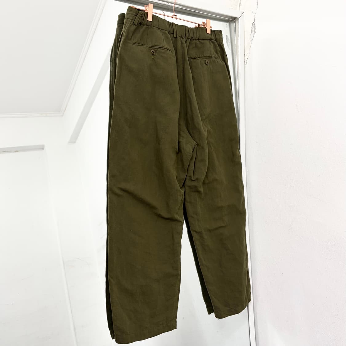 요코 사카모토 실크 와이드 팬츠 상품이미지5