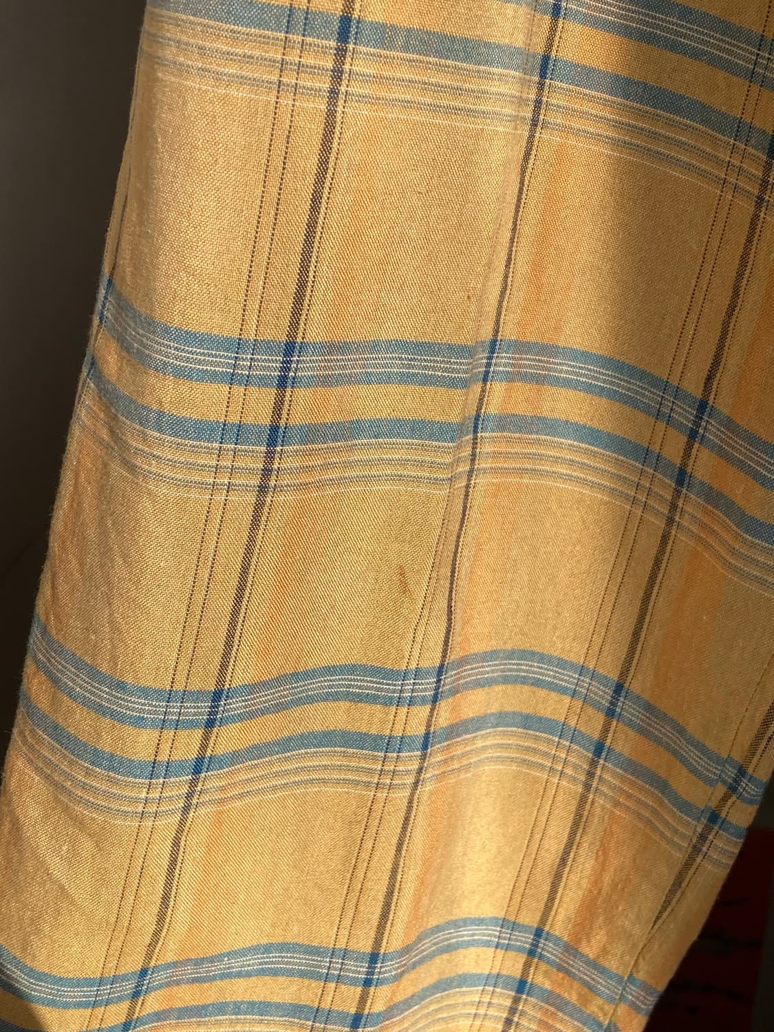 빈티지 체크무늬 울 팬츠 상품이미지8