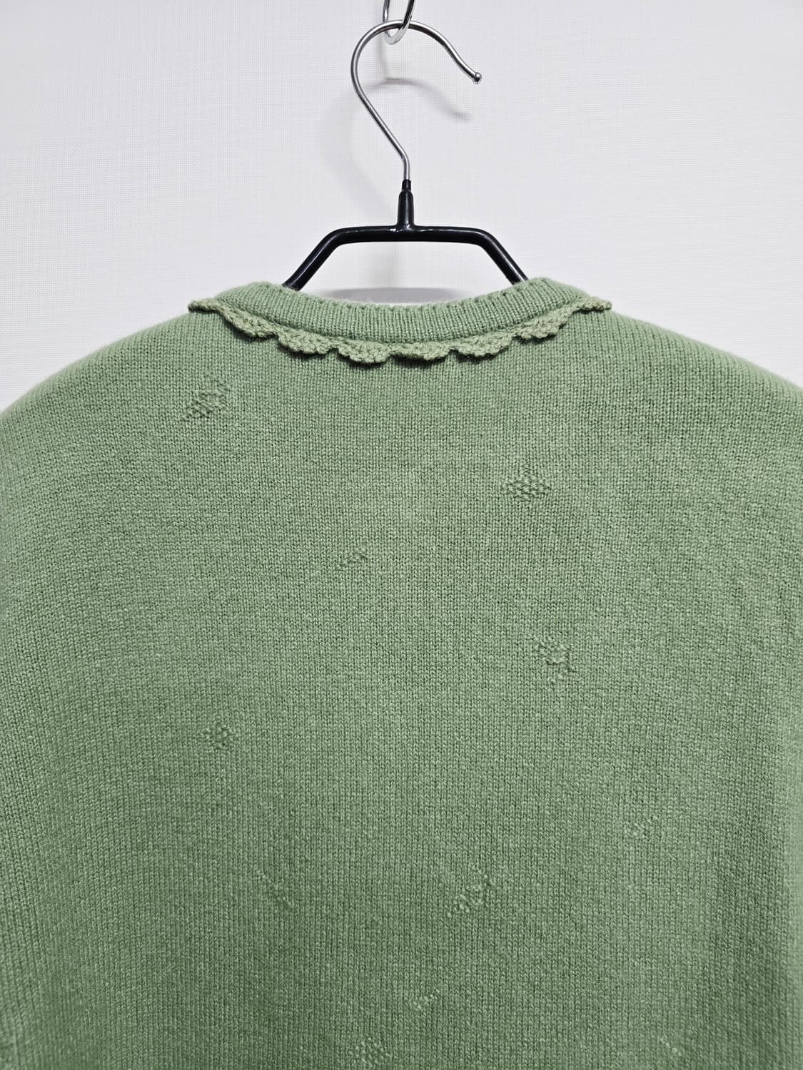 까르뜨니트 앙고라 비즈 장식 가디건 상품이미지6