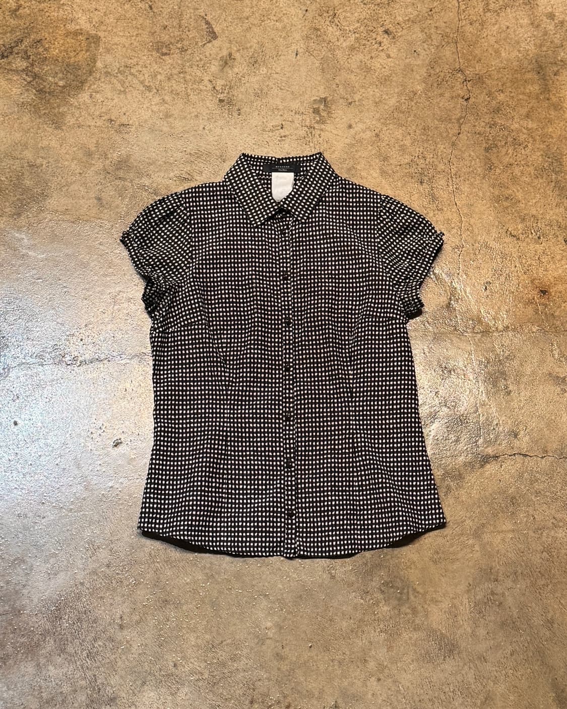 44 ) MaxMara Check Puff Blouse 상품이미지4