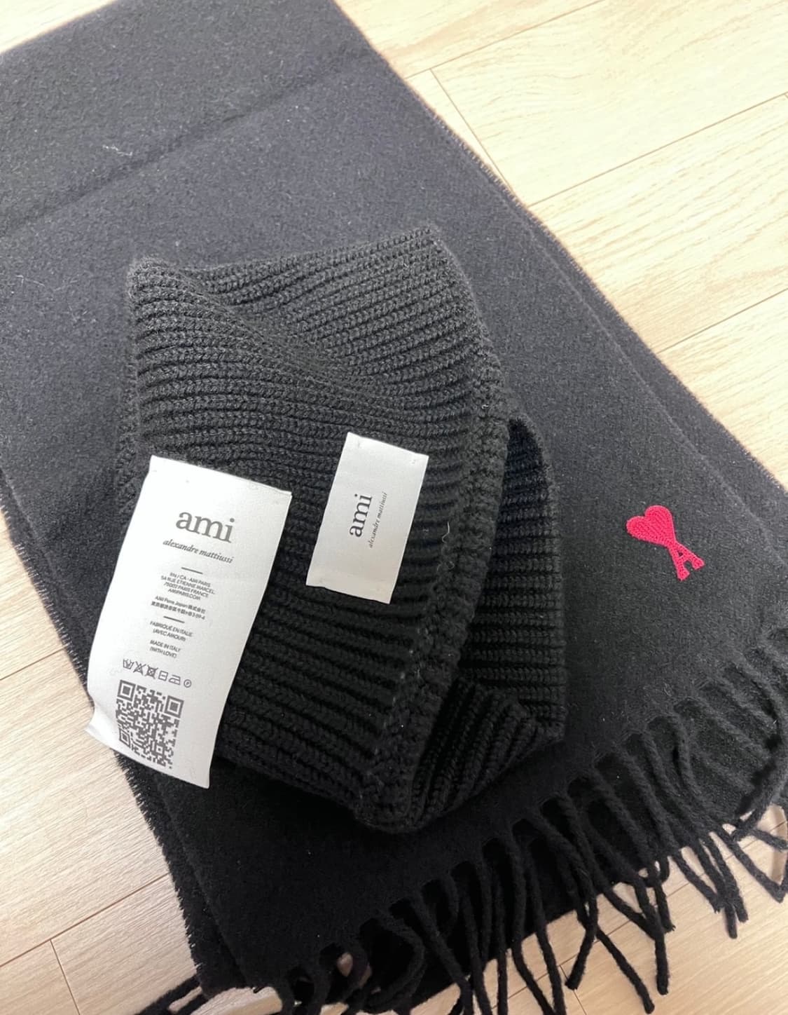 아미 비니 + 머플러 합쳐서 5에 드려요 상품이미지2