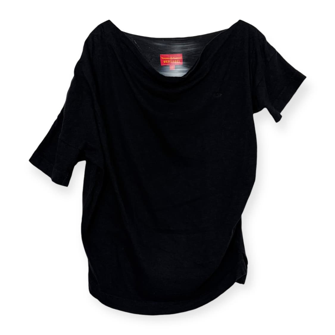 비비안웨스트우드 오브 비대칭 반팔 티셔츠 상품이미지1