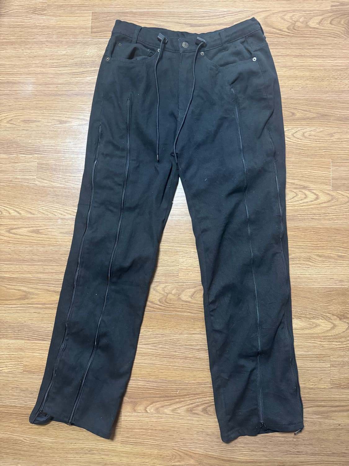 지퍼 플레어진  상품이미지2