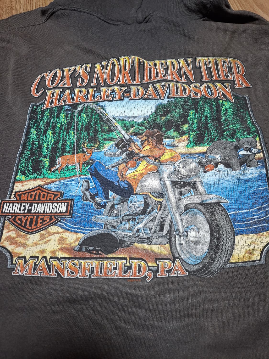 00s 할리데이비슨 후드,스웻셔츠 상품이미지5