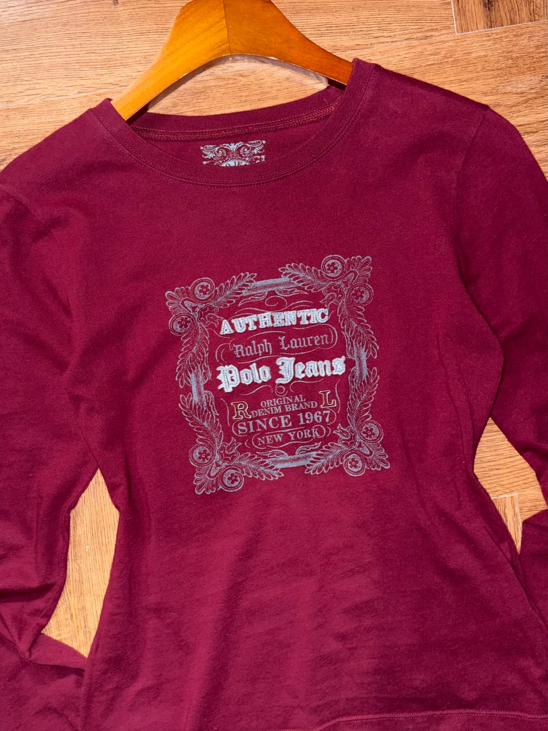 폴로 랄프로렌 패치 로고 티셔츠 상품이미지6