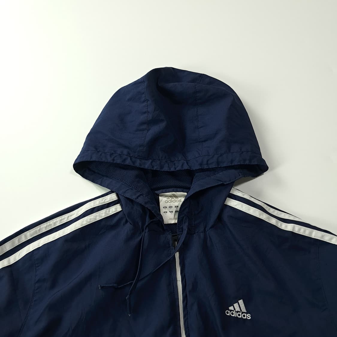 CK351 FREE 아디다스 00s 다크네이비 후디 크롭 집업 자켓 상품이미지2