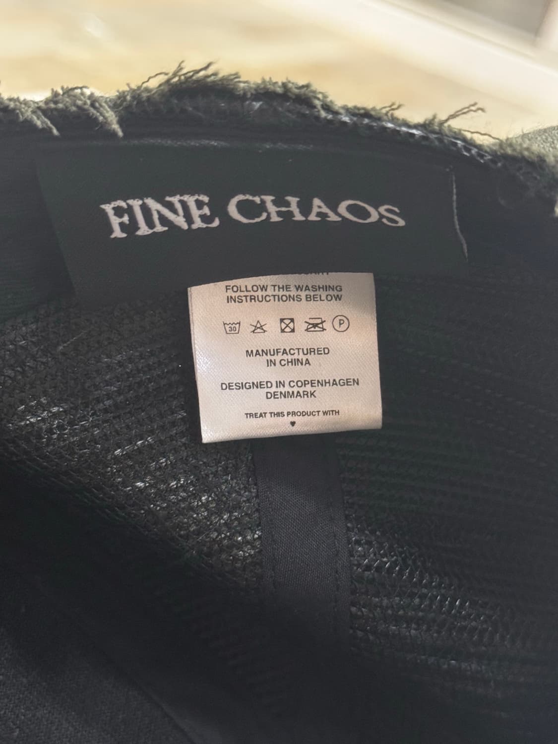 fine chaos 모자 상품이미지2