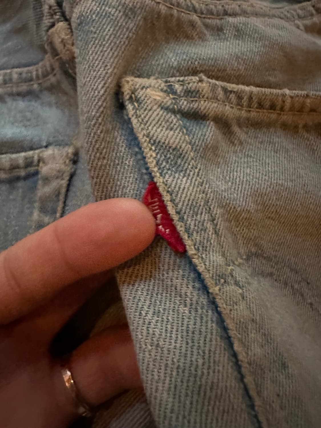 50s Levis 501XX Selvedge Denim Pants 상품이미지7