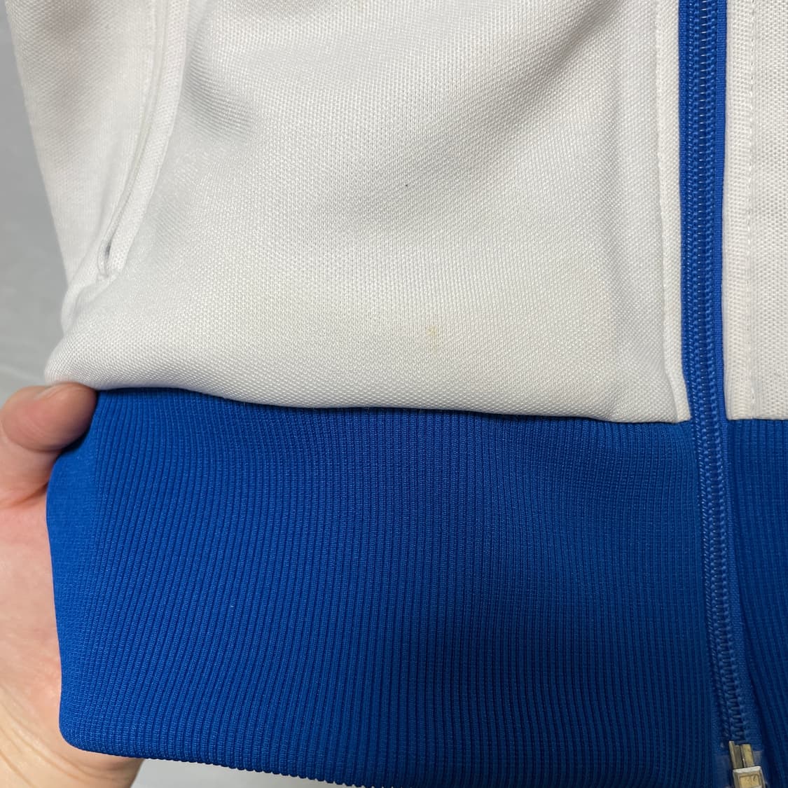 아디다스 화이트+블루 져지 상품이미지6