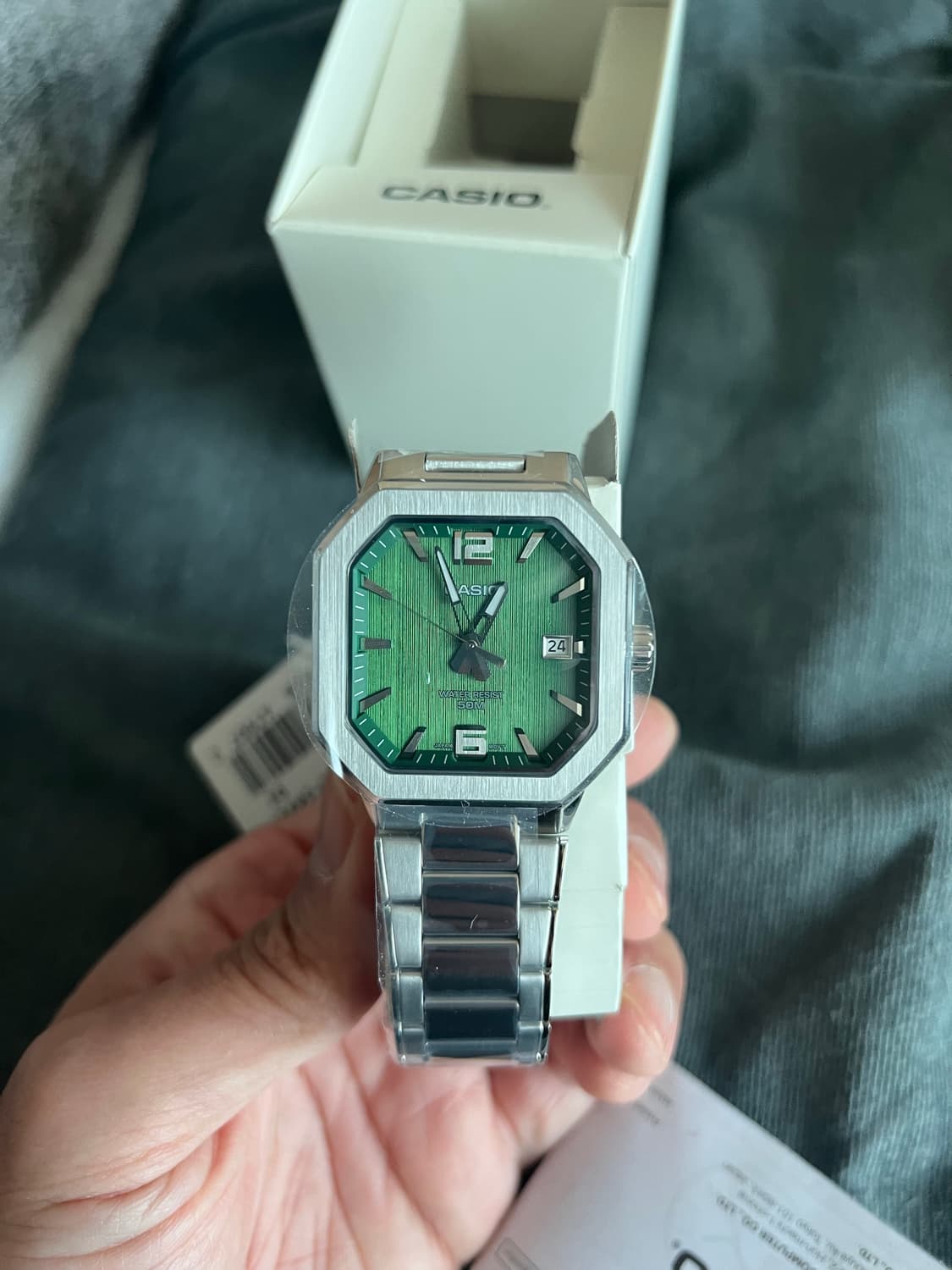 정품 새상품 카시오 파텍필립 맛 MTP-B195D-3AV 상품이미지3