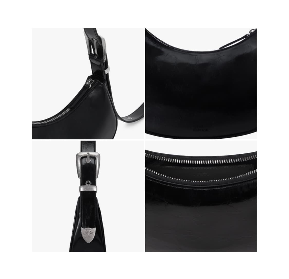 파인드카푸어 벨티백 25 크링클드 / 블랙 상품이미지7