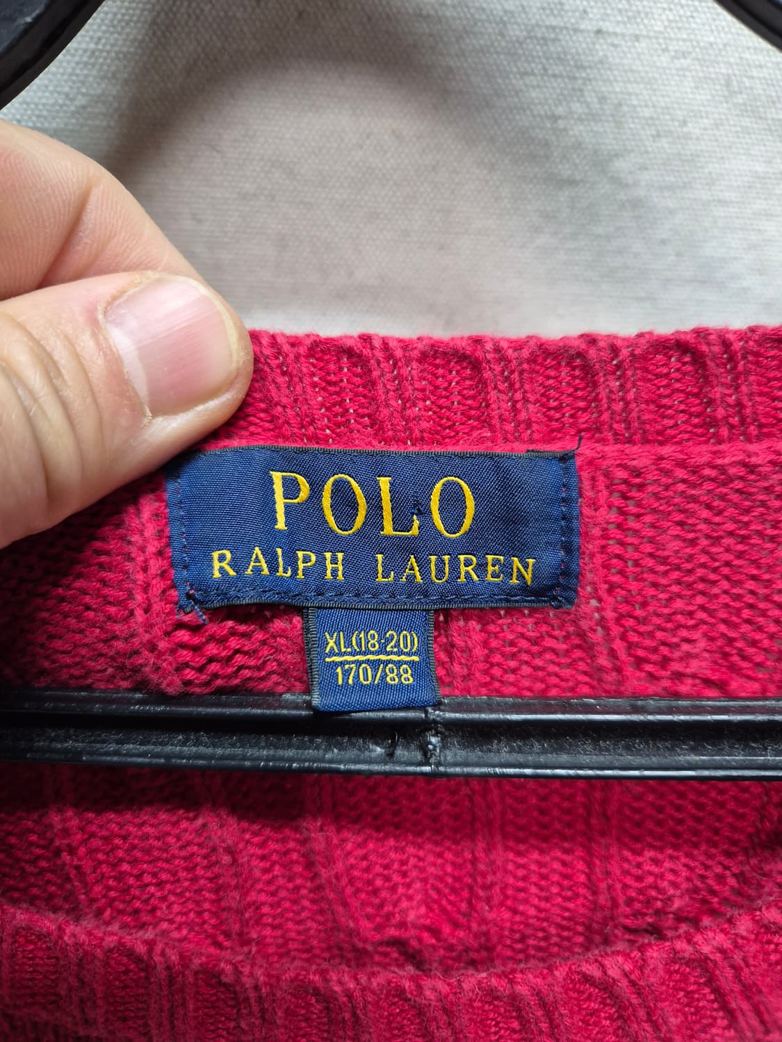 폴로 꽈배기 니트  상품이미지2