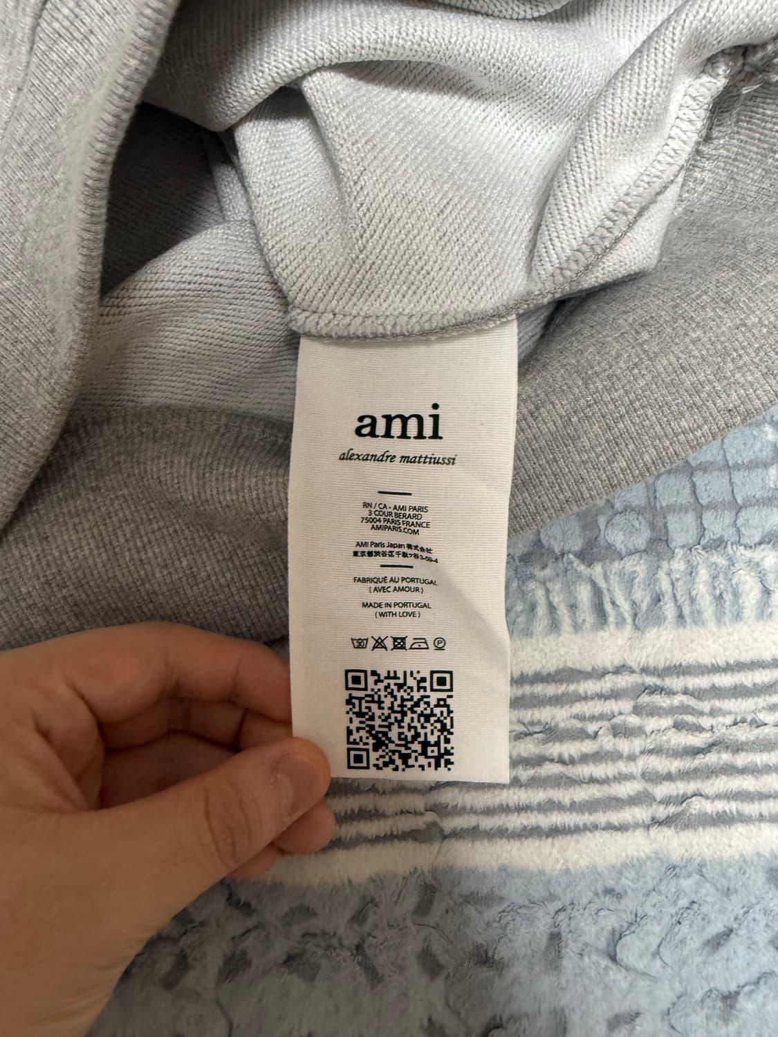 아미 스몰로고 맨투맨 L 상품이미지3