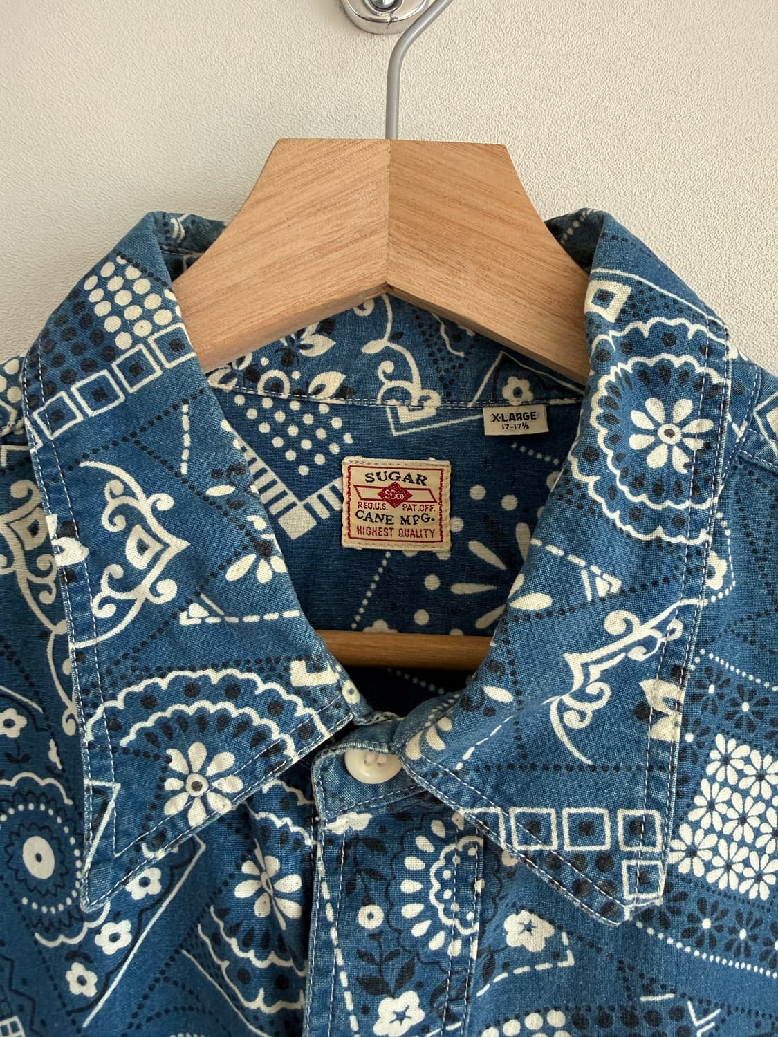 슈가케인(SUGAR CANE) 반팔 셔츠(JAPAN) 상품이미지6