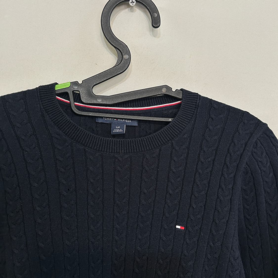 타미힐피거 여성 케이블 니트 S 상품이미지2