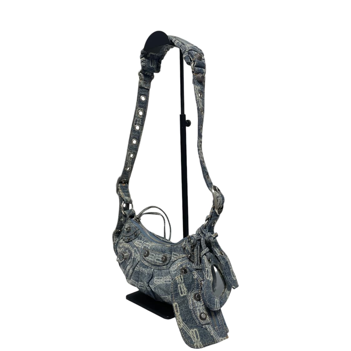 발렌시아가 모노그램 데님 르카골 XS 숄더백 겸 크로스백H00266 상품이미지3